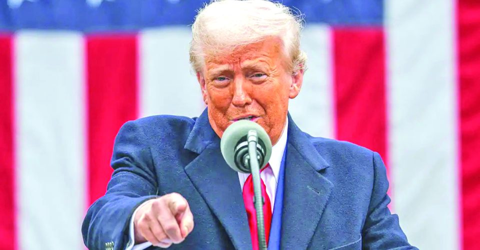 Presidente dos EUA, Donald Trump, enviou carta ao presidente Lula sobre as tarifas - Foto: Reprodução